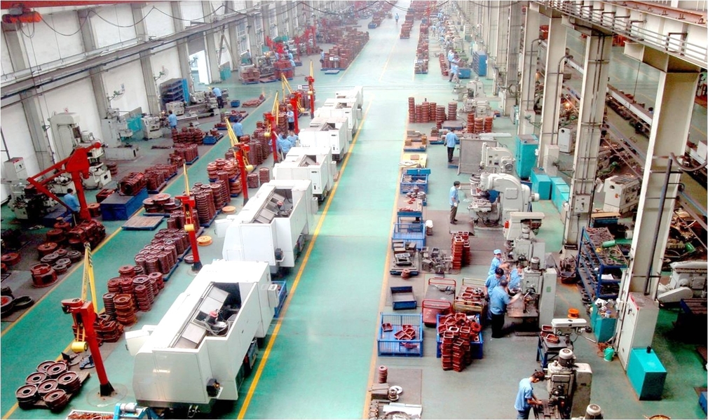 Xi'an Simo Motor Co., Ltd. ligne de production du fabricant