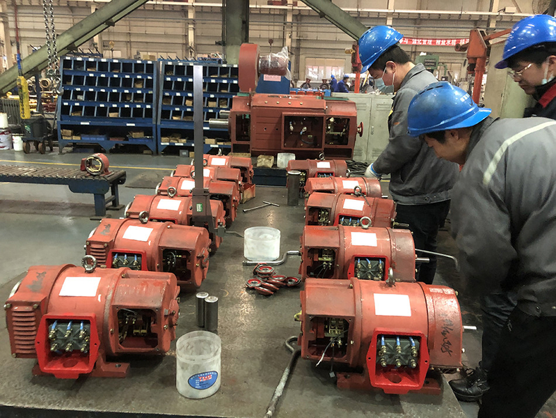 Xi'an Simo Motor Co., Ltd. ligne de production du fabricant