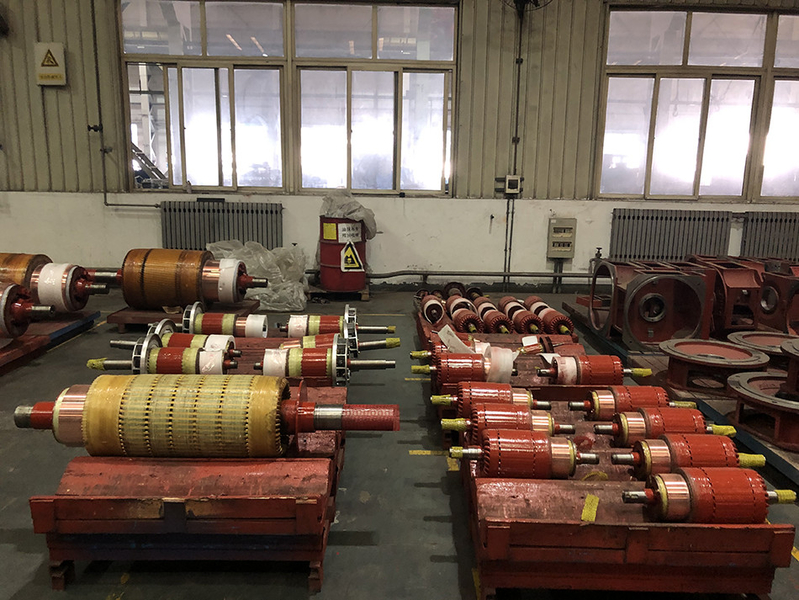 Xi'an Simo Motor Co., Ltd. ligne de production du fabricant